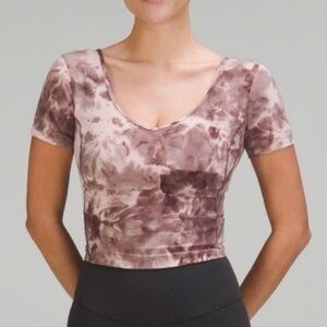 Lululemon Align T-Shirt
Diamond Dye Mink Bery Lunar Rock Shadow Grey